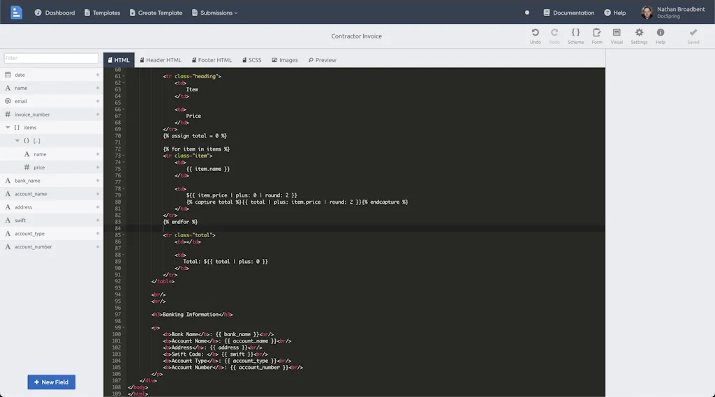 FormAPI (Rebranded as DocSpring) screenshot 3 of 3