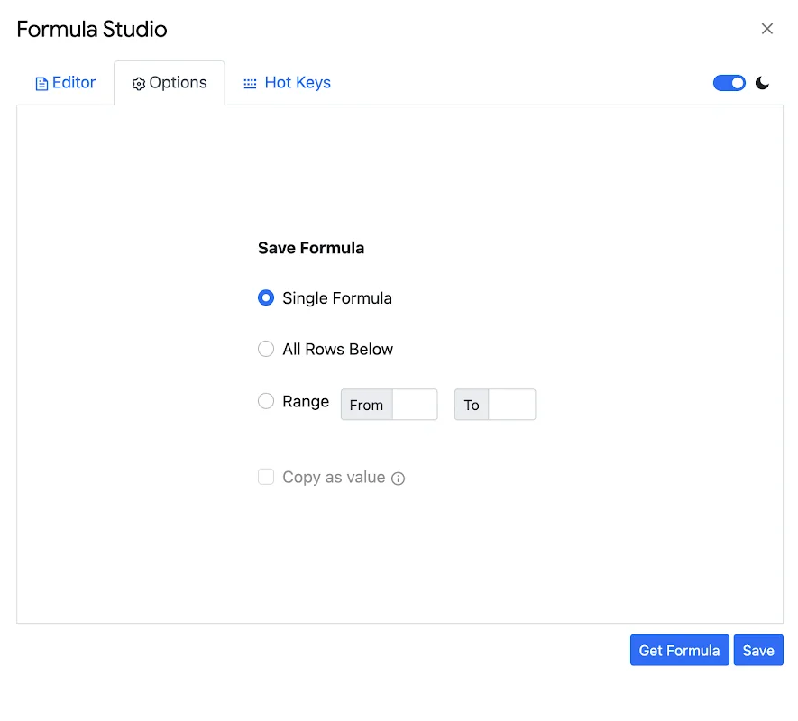 Formula Studio screenshot 2 of 3