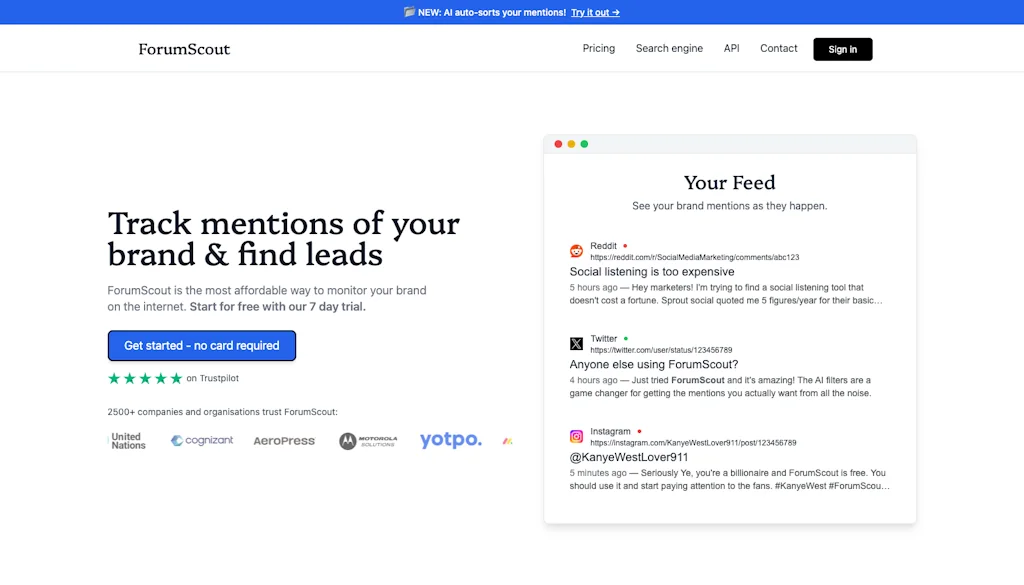 ForumScout screenshot 1 of 3