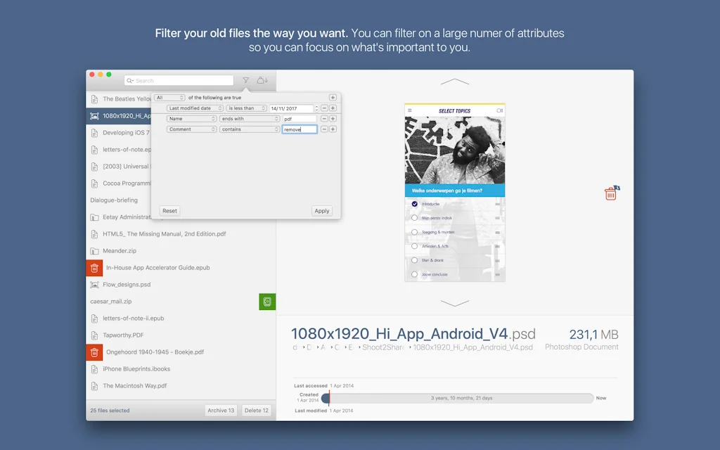 Fossils app screenshot 2 of 4