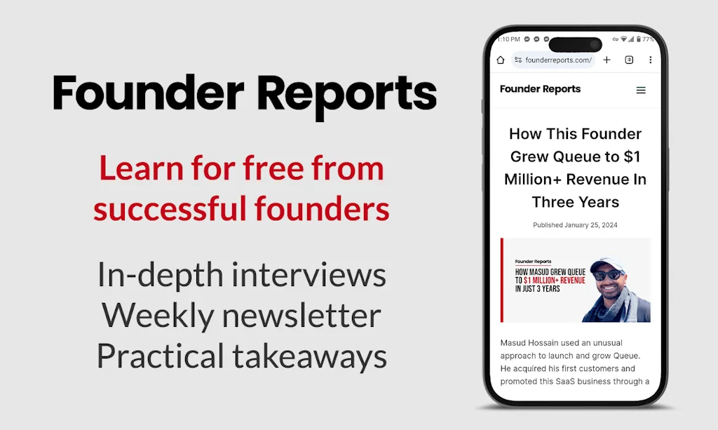 Founder Reports screenshot 2 of 3