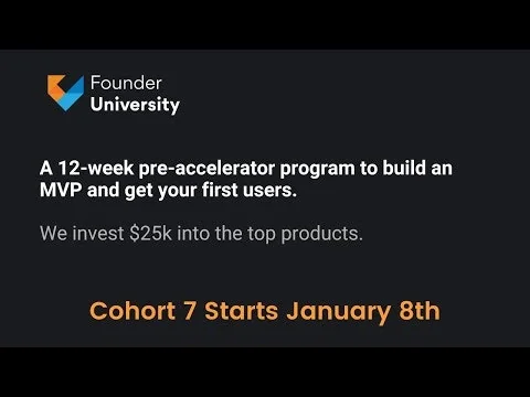 Founder University screenshot 1 of 6