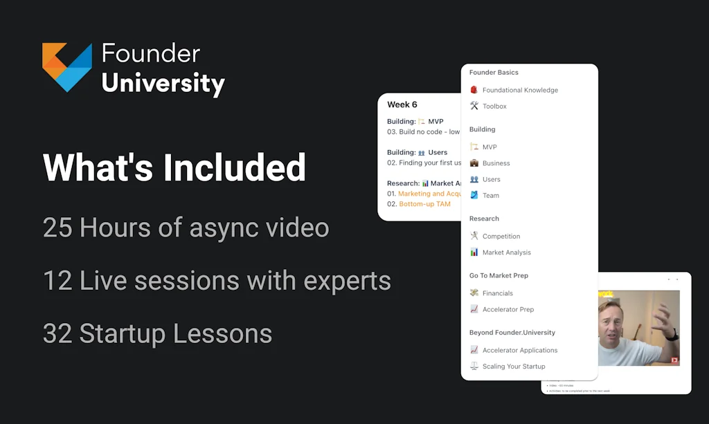Founder University screenshot 2 of 6