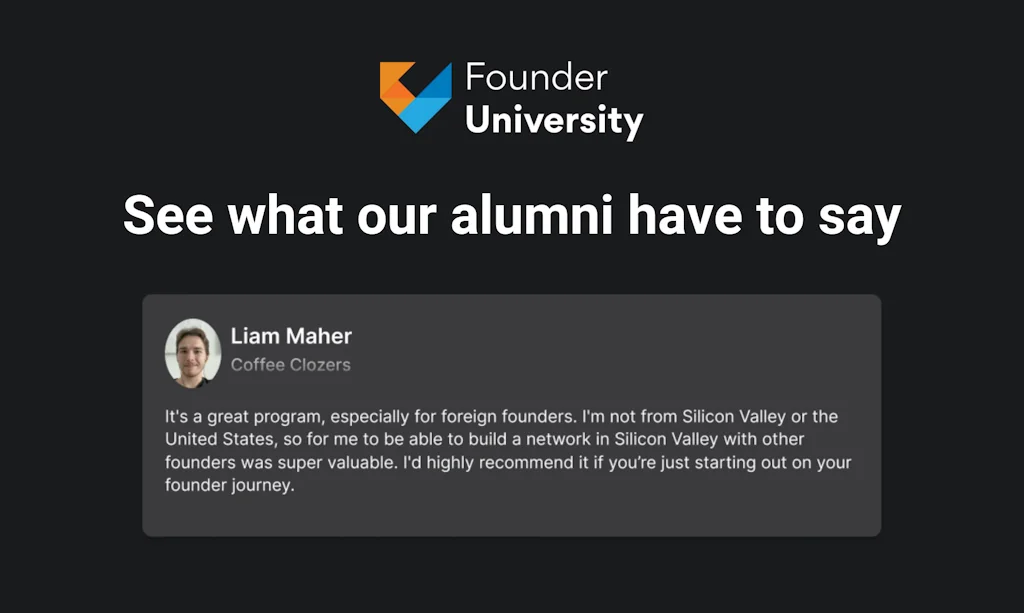 Founder University screenshot 5 of 6