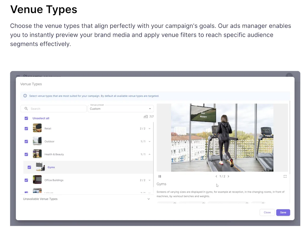 FRAMEN Dashboard screenshot 6 of 9