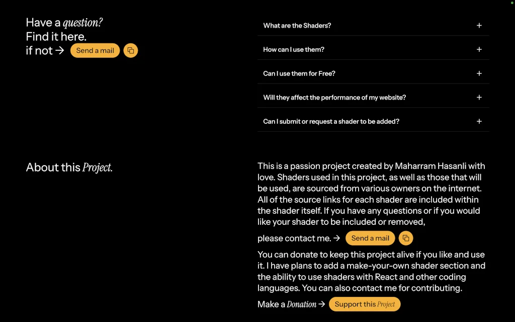 Framer Shaders Library screenshot 3 of 5