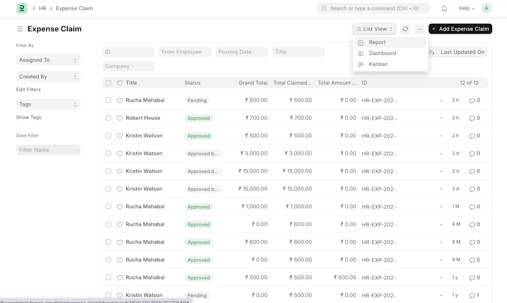 Frappe HR screenshot 9 of 11