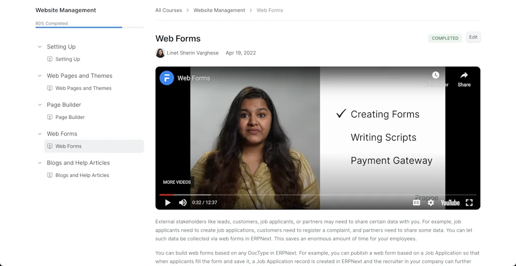 Frappe LMS screenshot 4 of 7