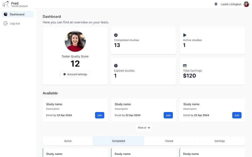 Fred - The User Research Shepherd screenshot 10 of 14