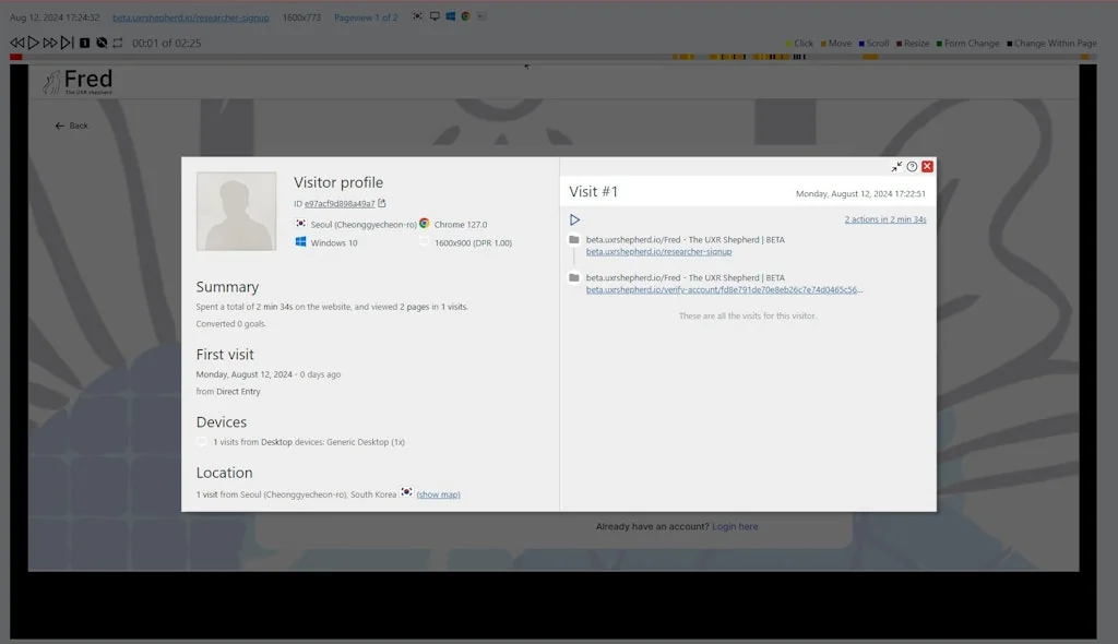 Fred - The User Research Shepherd screenshot 13 of 14