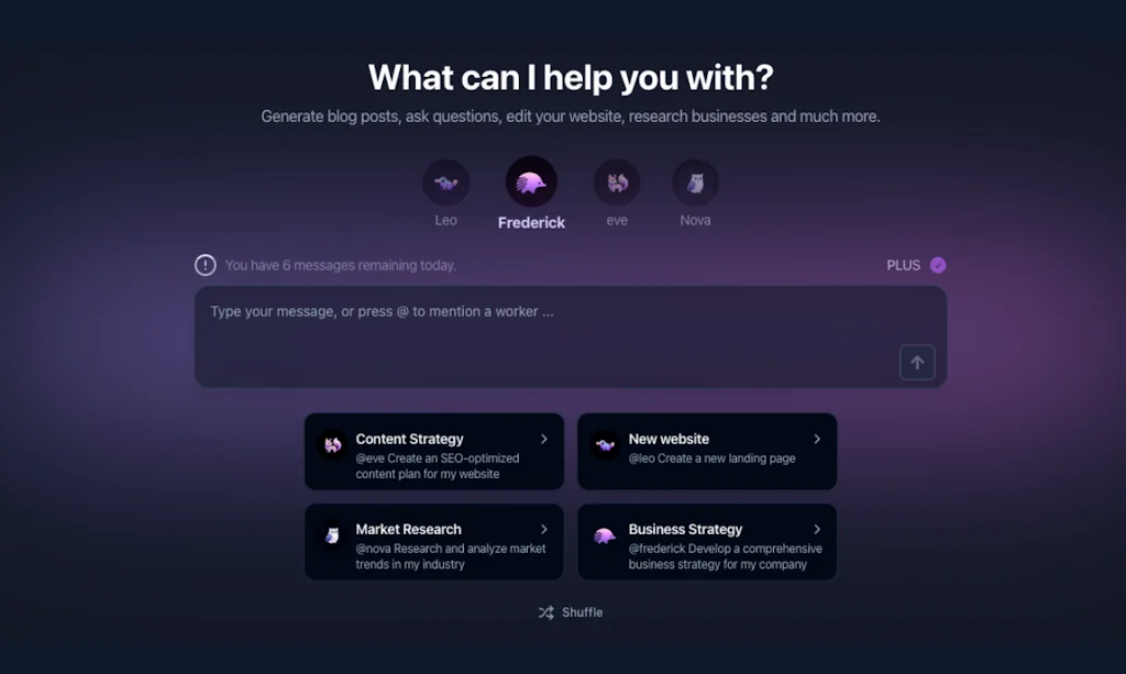 Frederick AI screenshot 1 of 8