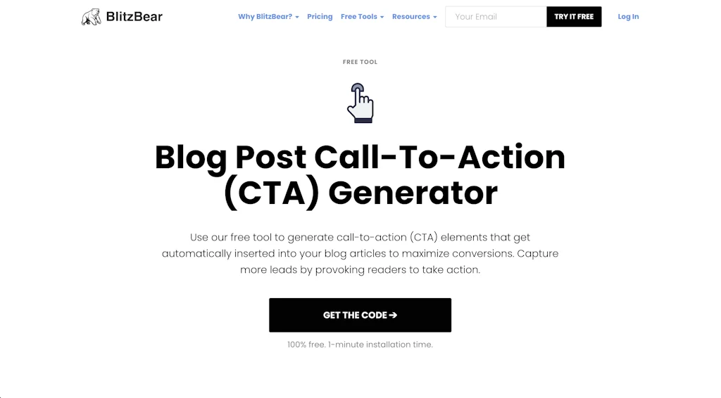 Free Blog Post CTA Generator screenshot 3 of 3