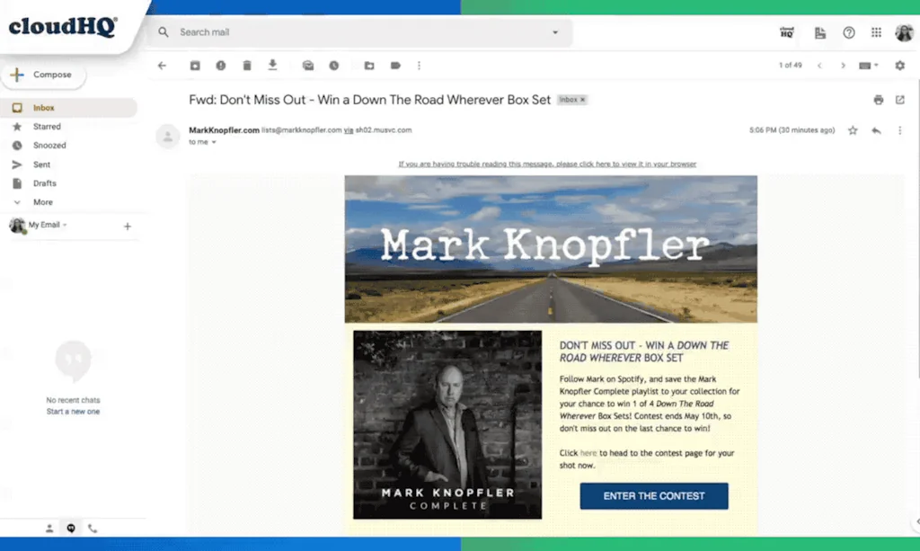 Free Email Templates by cloudHQ screenshot 2 of 3