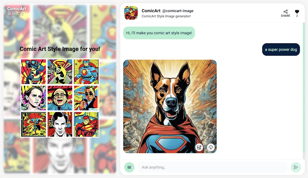 Ohmybot - Bot in Bio Builder screenshot 2 of 5