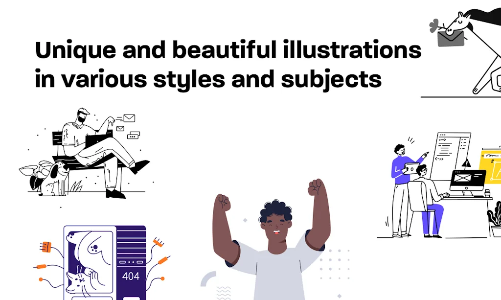 Free Illustrations Club screenshot 2 of 4