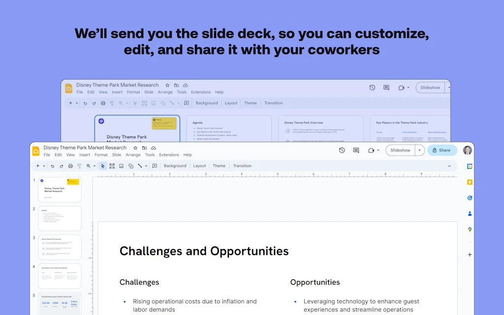 Free Market Research Report from Plus AI screenshot 5 of 5