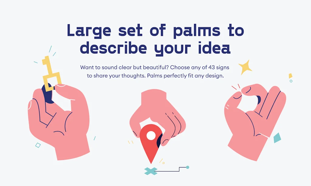 Free Palms Illustrations screenshot 1 of 7