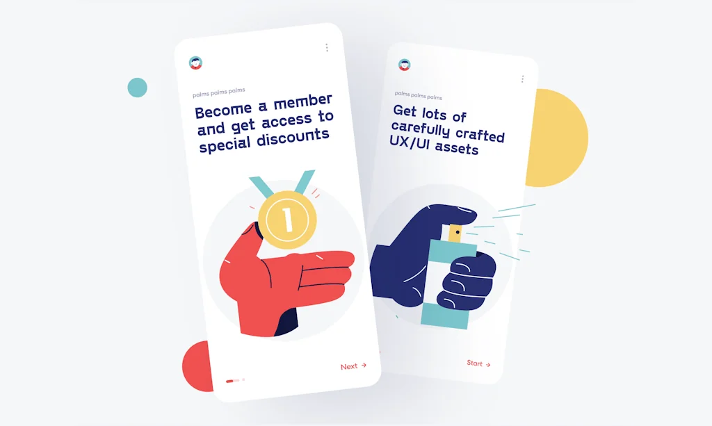 Free Palms Illustrations screenshot 3 of 7