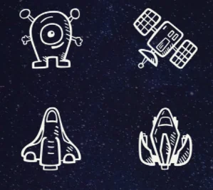 FREE Space Icons screenshot 2 of 3