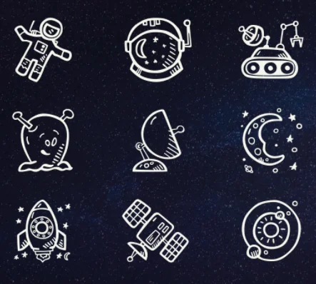 FREE Space Icons logo