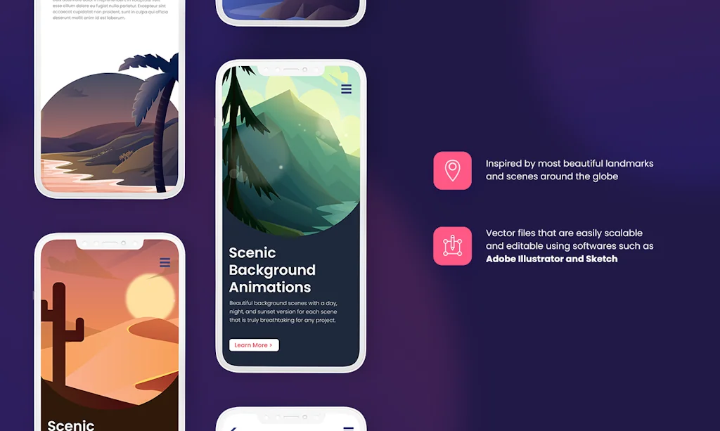 Free Vector Illustrations & Animations screenshot 4 of 5