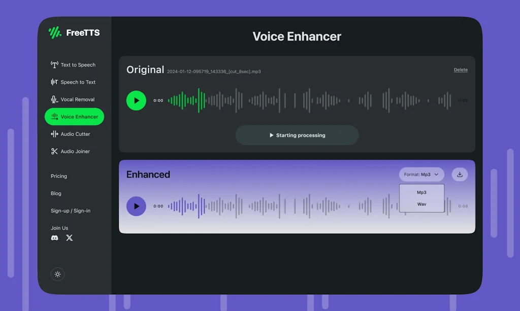 FreeTTS screenshot 4 of 4