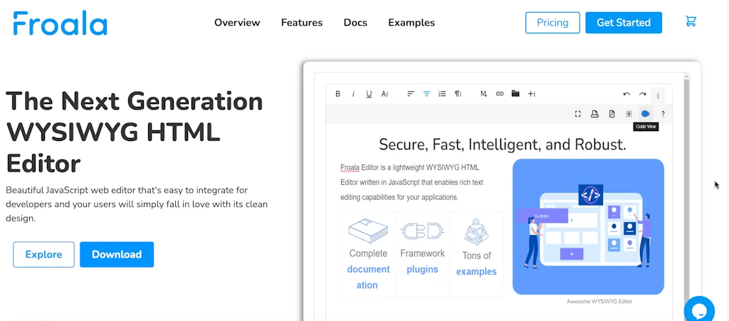 Froala screenshot 1 of 1
