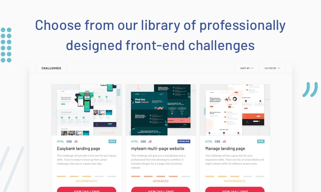 Frontend Mentor screenshot 2 of 6