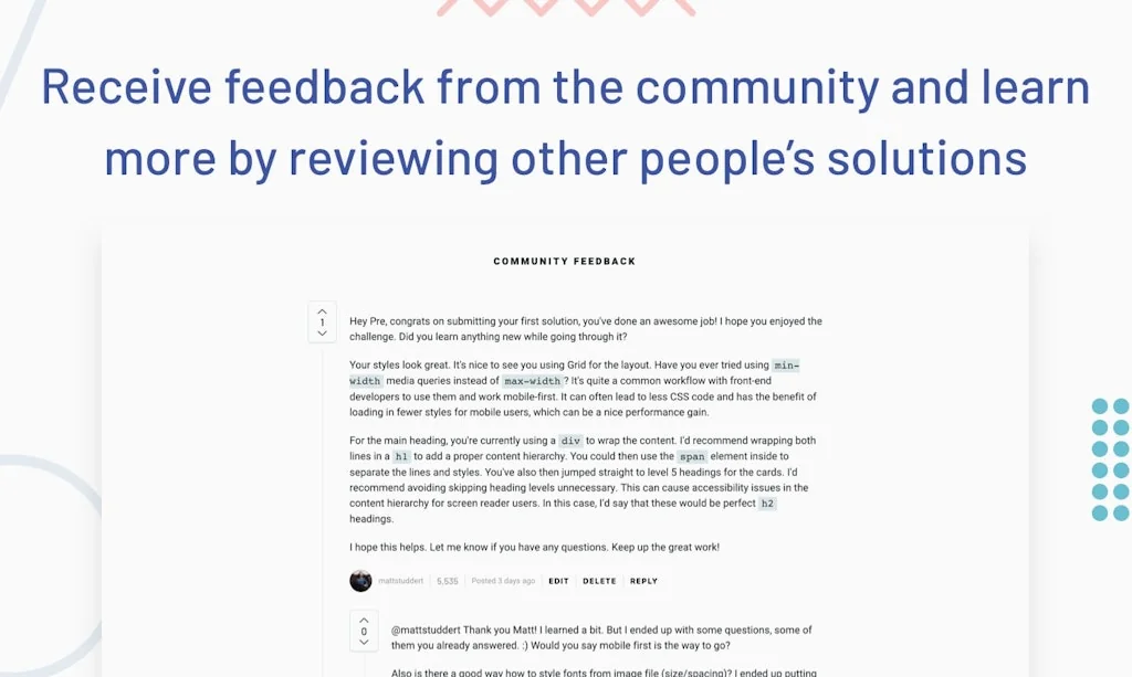 Frontend Mentor screenshot 5 of 6