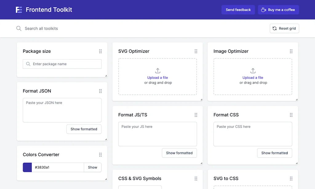 Frontend Toolkit screenshot 1 of 3