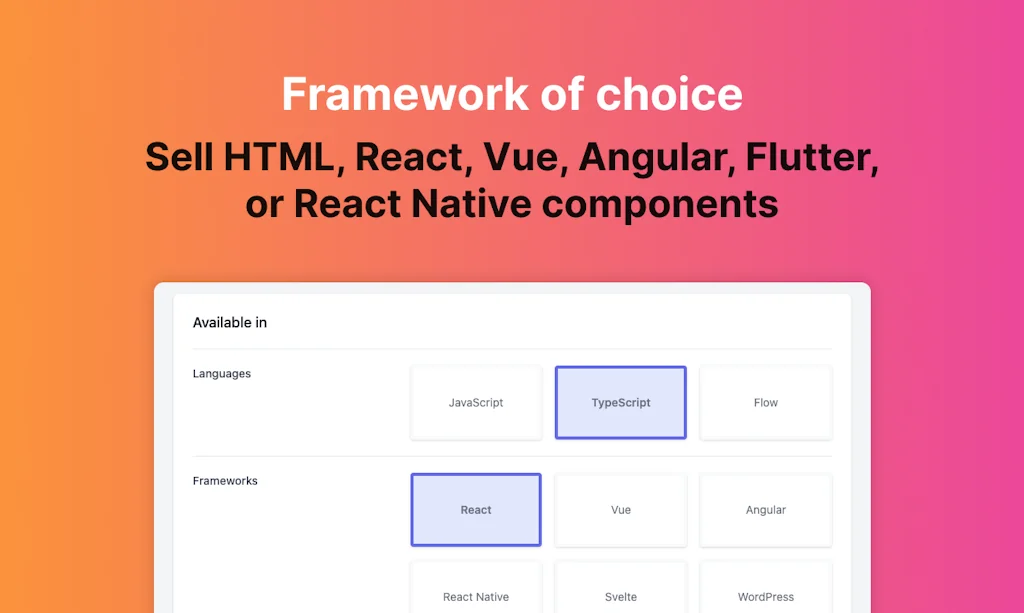 FrontWork Component Marketplace screenshot 4 of 5