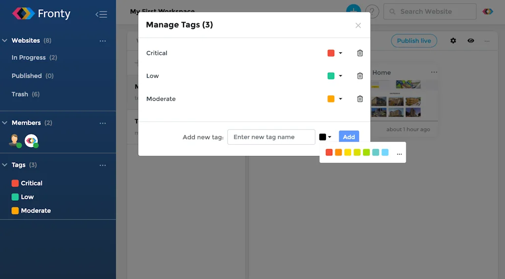 Fronty screenshot 4 of 5