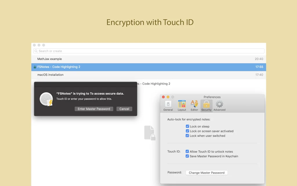 FSNotes screenshot 3 of 5