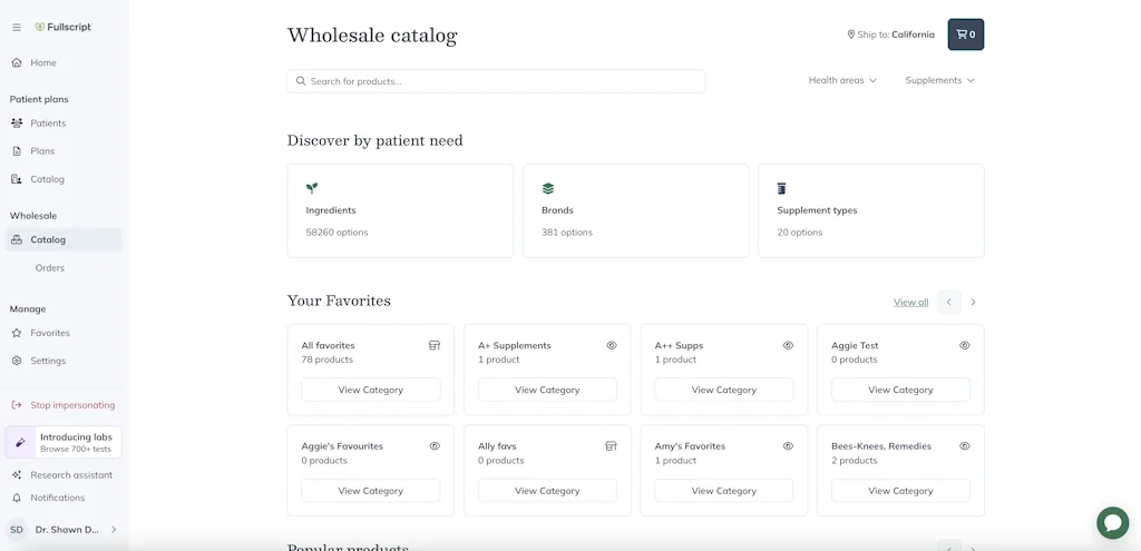 Fullscript screenshot 3 of 3