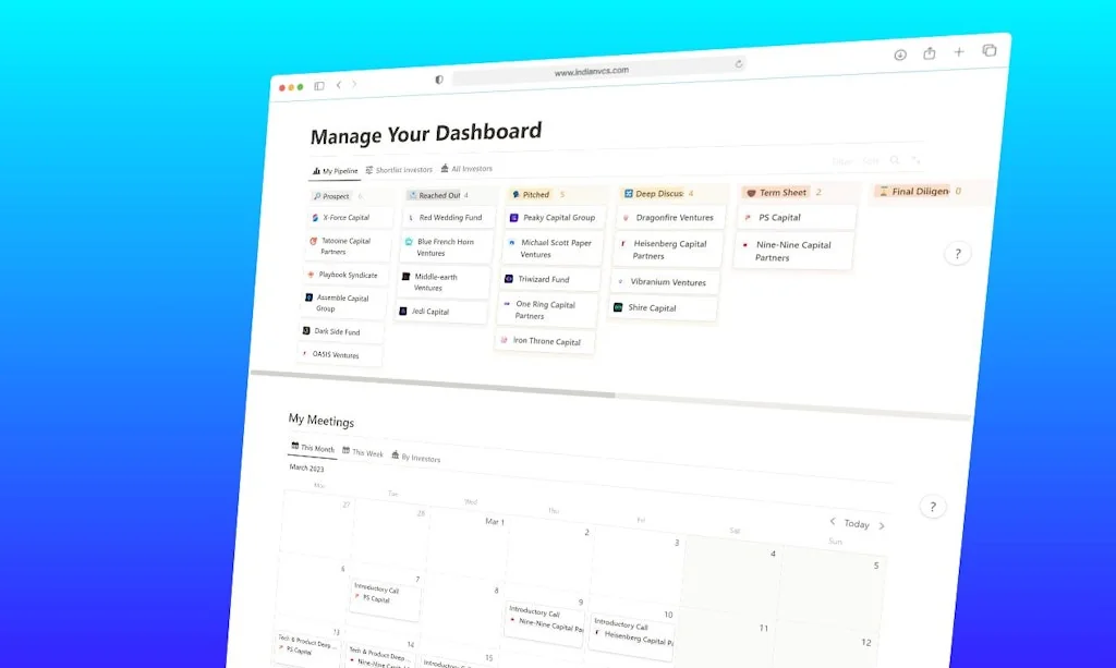 IndianVCs screenshot 4 of 4