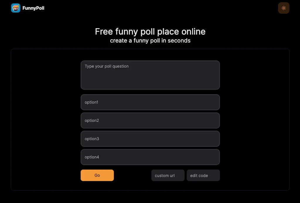 Funnypoll screenshot 1 of 4