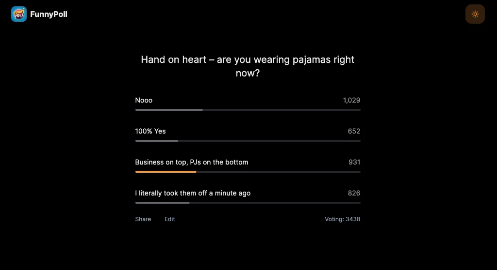 Funnypoll screenshot 3 of 4