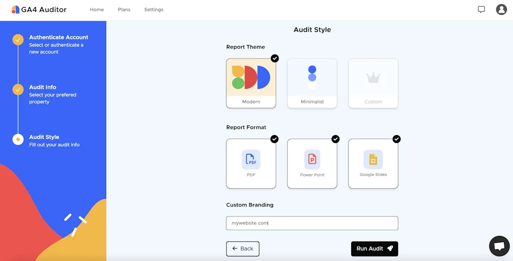 GA4 Auditor screenshot 2 of 3