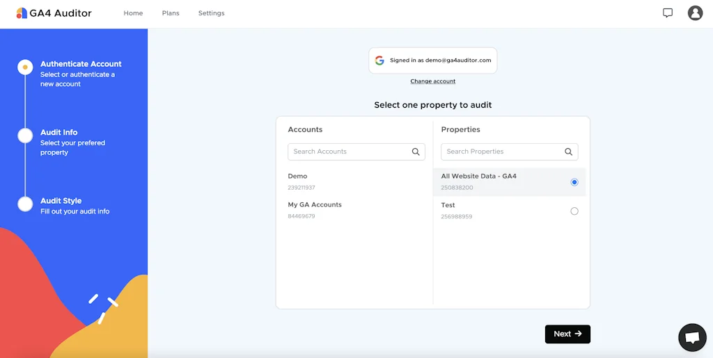 GA4 Auditor screenshot 3 of 3