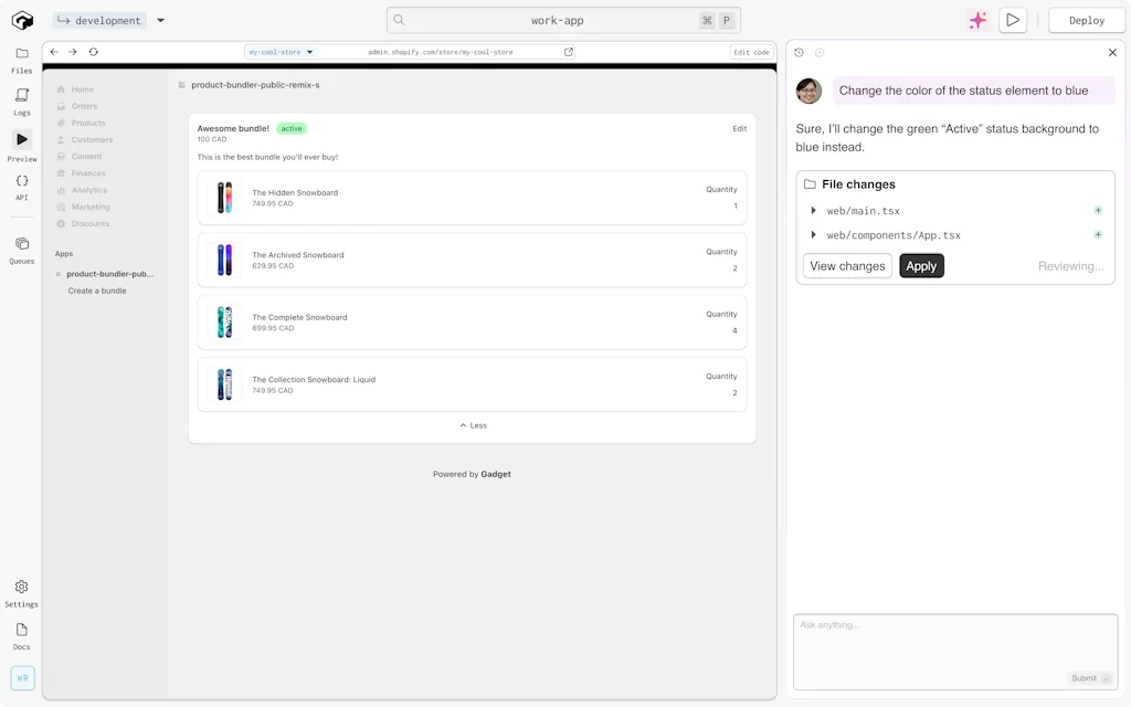 Gadget screenshot 2 of 3