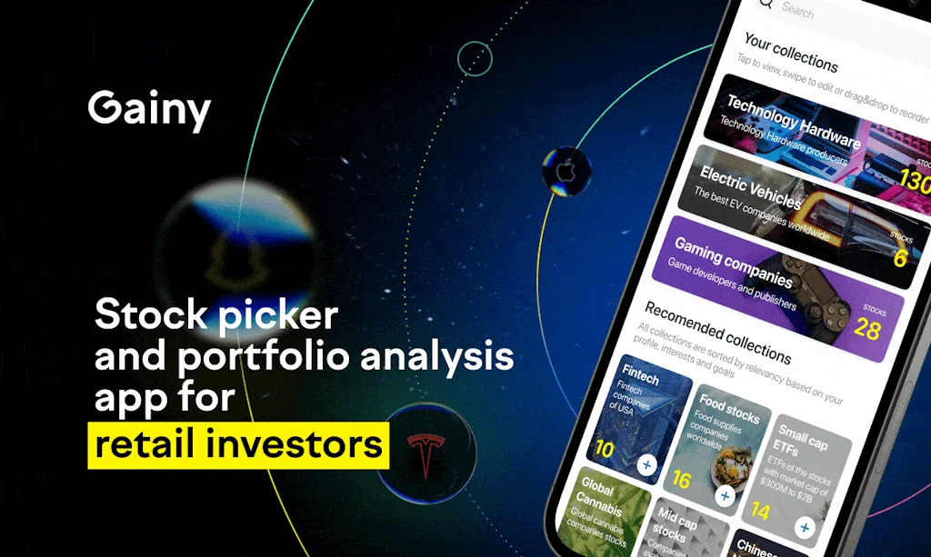 Gainy screenshot 1 of 3