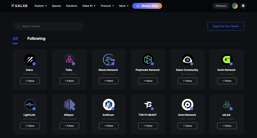 Galxe screenshot 3 of 4