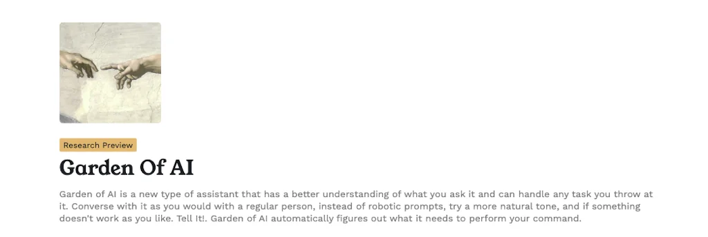 Garden Of AI screenshot 3 of 3