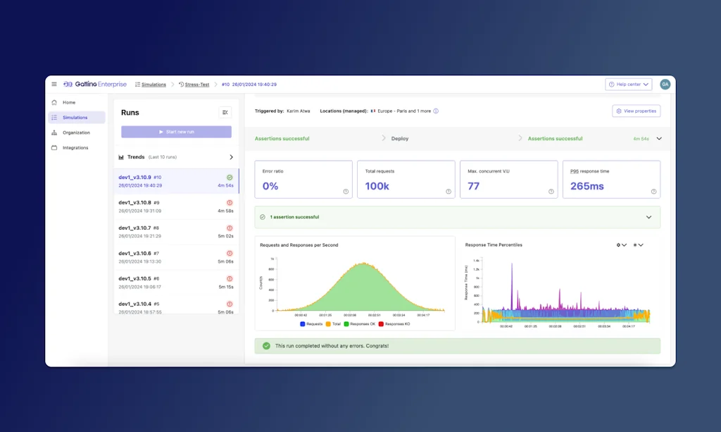 Gatling screenshot 1 of 3