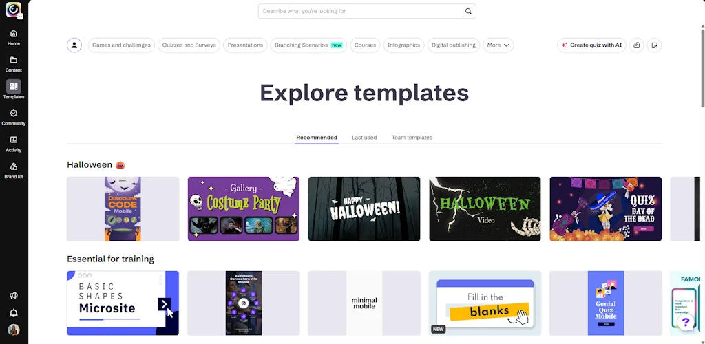 Genially screenshot 1 of 3