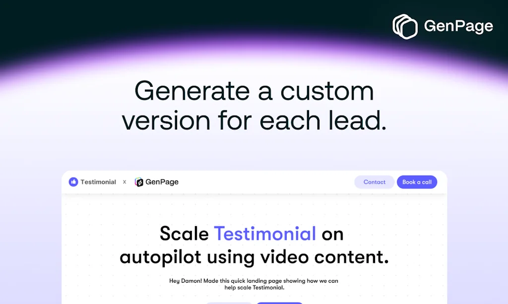 GenPage screenshot 4 of 5