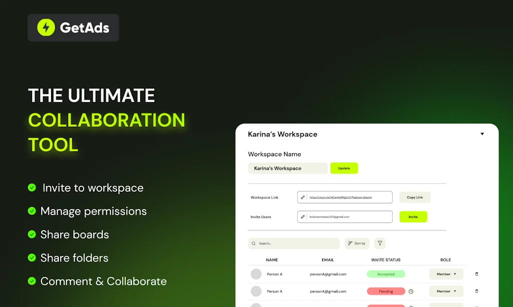 GetAds App screenshot 1 of 5