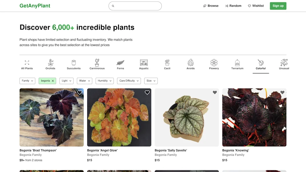 GetAnyPlant screenshot 1 of 3