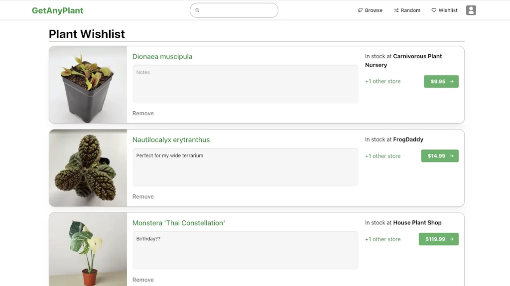 GetAnyPlant screenshot 3 of 3