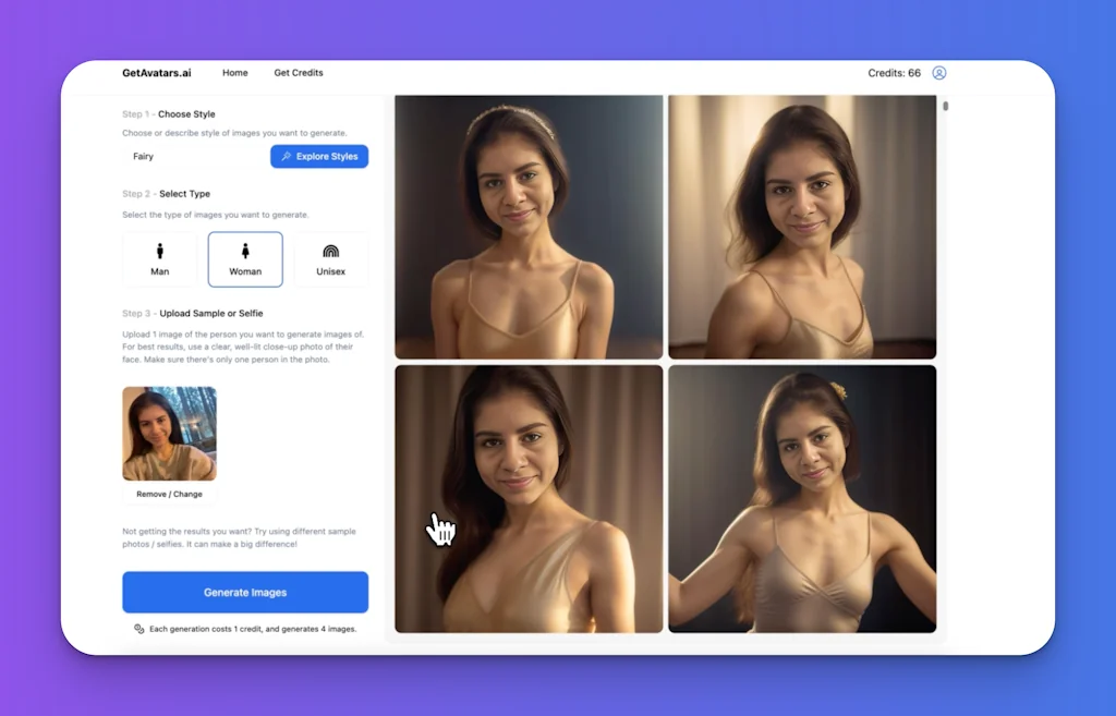 GetAvatars.ai screenshot 2 of 4